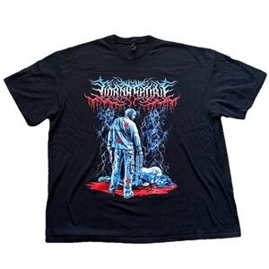Gildan Hammer Lorna Shore Men’s T Shirt Size 2XL Cotton Short Sleeve Multicolor